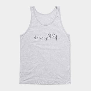 Gym Heartbeat Tank Top